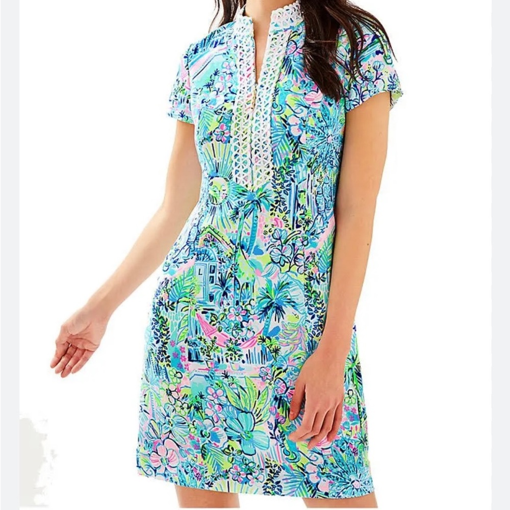 Lilly Pulitzer Adrena Stretch Shift Dress
